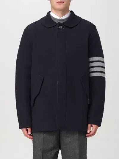 Thom Browne Coat  Men Color Blue