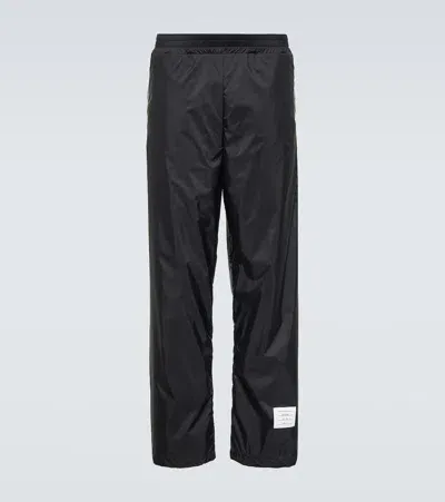 Thom Browne Cricket Stripe Track Pants In Blue