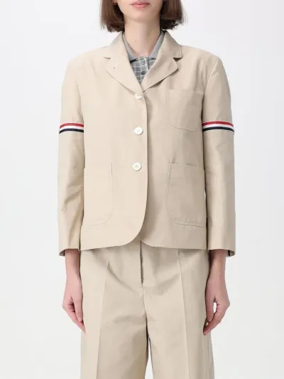 Thom Browne Jacket  Woman Color Beige