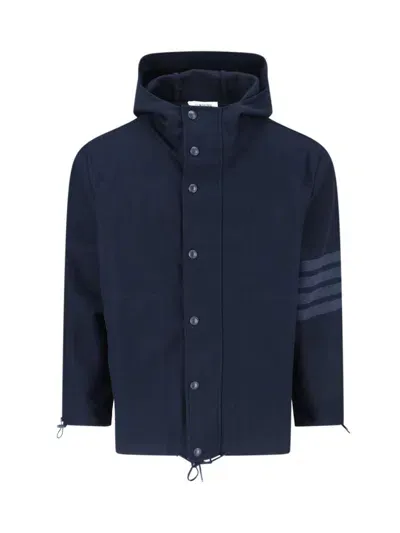 Thom Browne Jackets In Blue