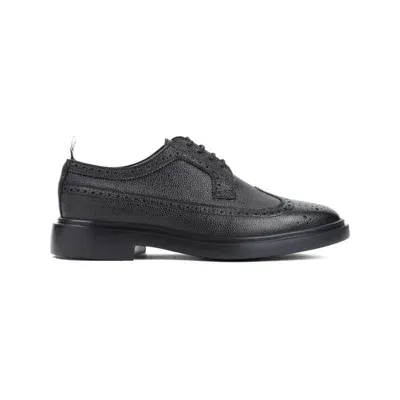 Thom Browne Longwing Black Calf Leather Brogues