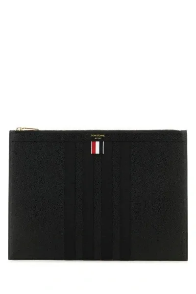 Thom Browne Clutch In Black