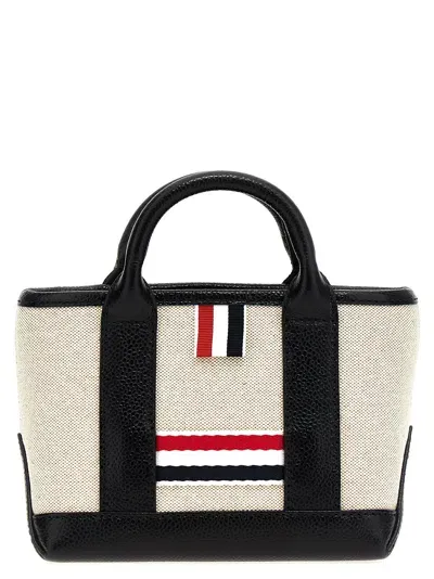 Thom Browne Mini Tool Tote Handbag Handbag In Black