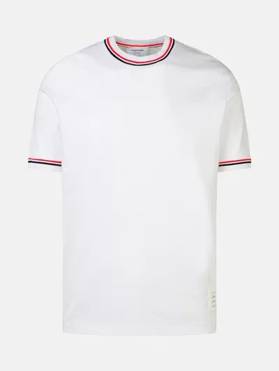 Thom Browne 'milano' White Cotton T-shirt