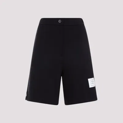 Thom Browne High Waisted Shorts In Blue