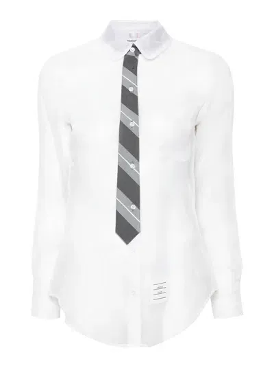 Thom Browne Camisa - Blanco In White