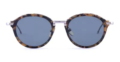 Thom Browne Round - Brown Tortoise Sunglasses