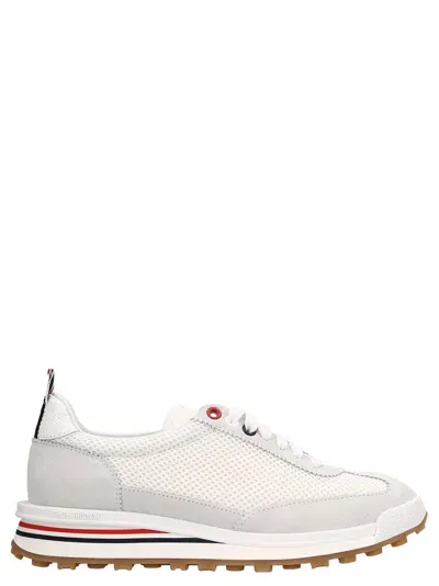 Thom Browne Runner Sneakers In White