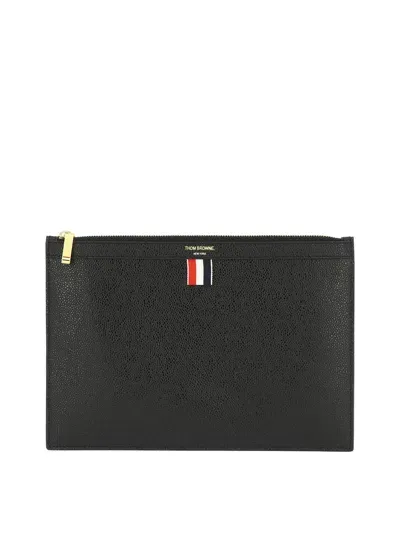 Thom Browne Small Document Holder In Black