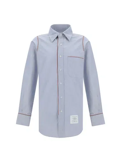 Thom Browne Shirt In Light Blue