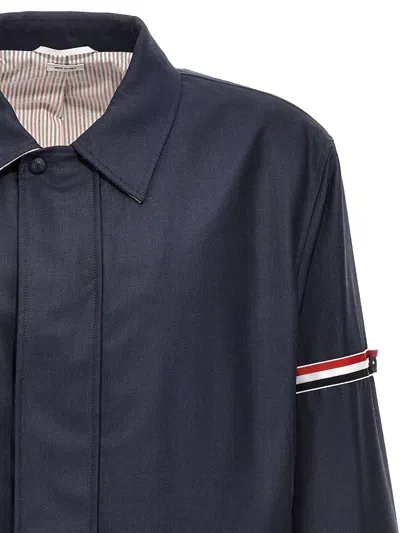 Thom Browne Short Jacket In Blue