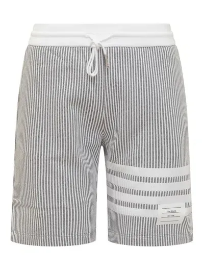 Thom Browne Shorts In Grey