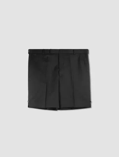 Thom Browne Gray Sack Mini Shorts In Grey