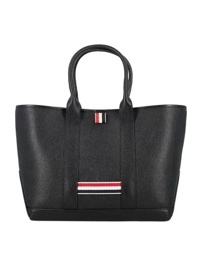 Thom Browne Small Tool Tote Bag In Black