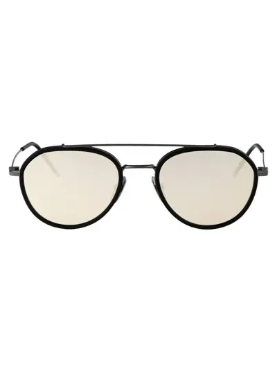 Thom Browne Sunglasses In 004 Black/ch