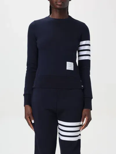 Thom Browne Sweatshirt  Woman Color Blue In 蓝色