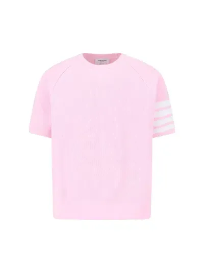 Thom Browne T-shirts And Polos In Pink