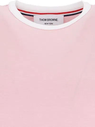 Thom Browne T-shirts And Polos In Pink