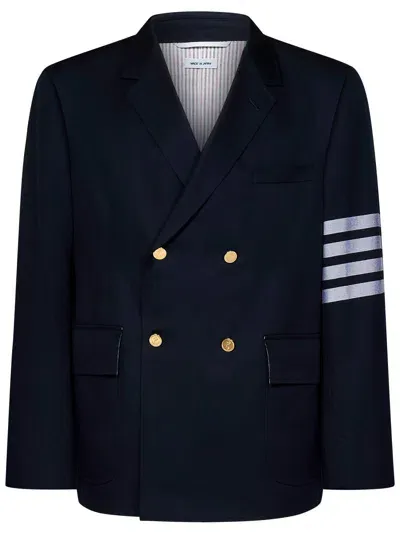 Thom Browne Thome Browne Blazer In Blue