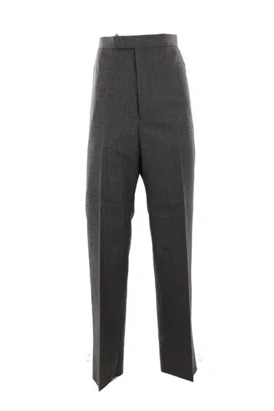 Thom Browne Trousers In Grey