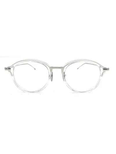 Thom Browne Ueo011a/g0003 Eyewear In Clear / Transparent