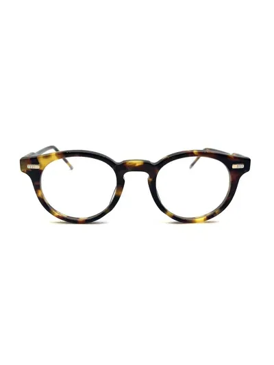 Thom Browne Ueo404a/g0002 Eyewear In Med Brown