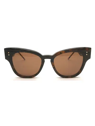 Thom Browne Ues925a/g0002 Sunglasses In Dark Brown