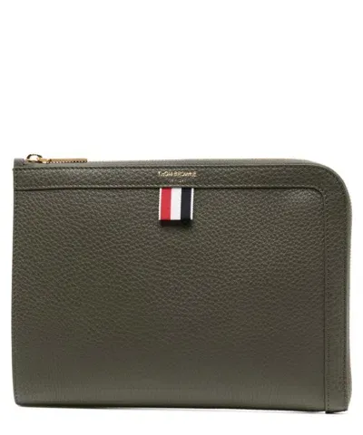 Thom Browne Wallet In Green