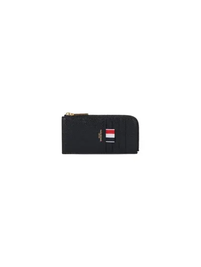 Thom Browne Wallets In Black