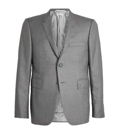 Thom Browne Wool Blazer In Grey