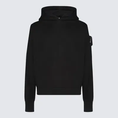 Thom Krom Black Cotton Sweatshirt In Multicolor