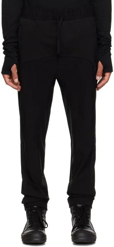 Thom Krom Black M St 402 Lounge Pants In 11-black