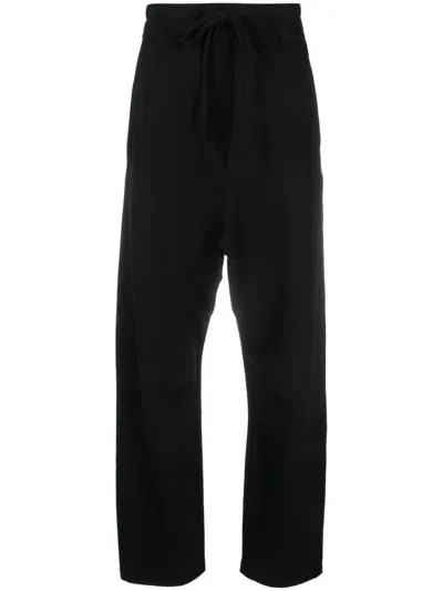 Thom Krom Darted Straight-leg Trousers In Black