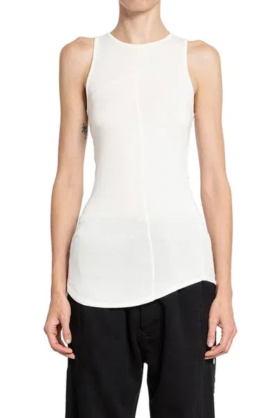 Thom Krom Tank Tops In White