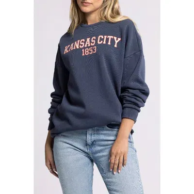 Thread & Supply Kansas City Graphic Sweatshirt In Odyssey Grey