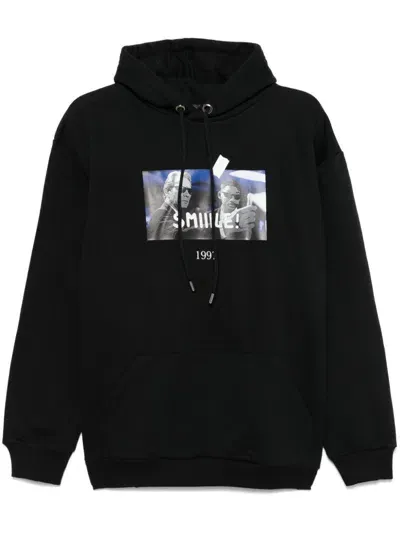 Throwback Mib Hoodie In Black