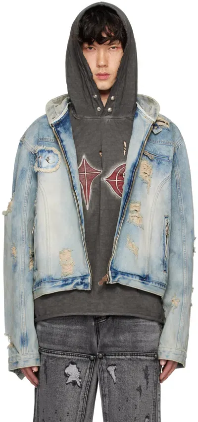 Thug Club Blue Rover Denim Jacket