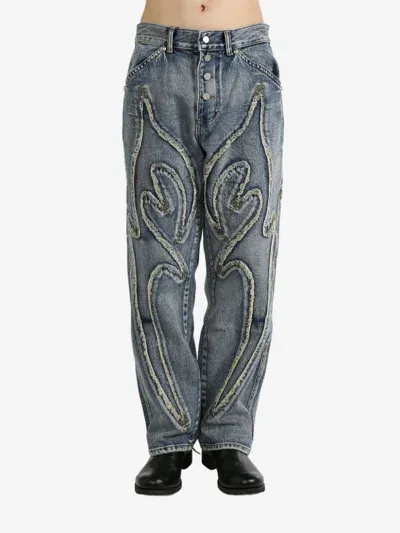 Thug Club Tribal Jeans In Blue