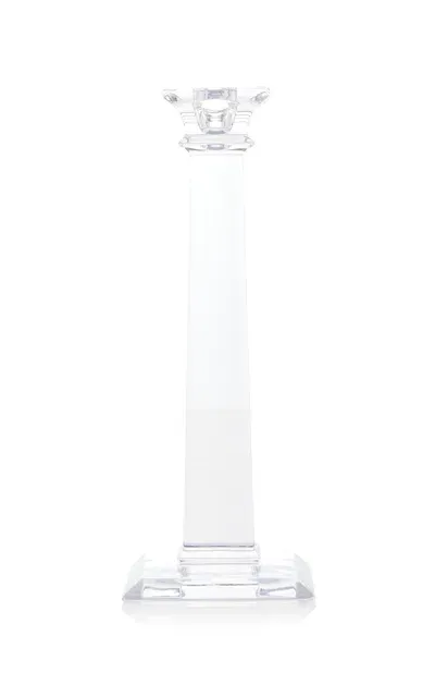 Tiffany & Co Classic Crystal Candlestick In Clear