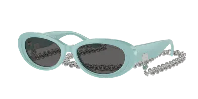 Tiffany & Co . Woman Sunglasses Tf4221 In Dark Grey