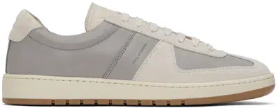 Tiger Of Sweden Gray Bellicu Sneakers In 0a9-clay