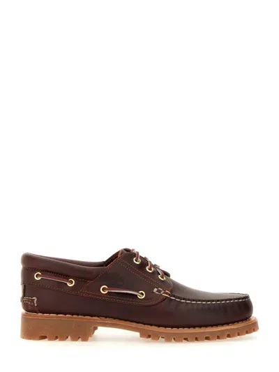 Timberland Authentic Boat Moccasin In Brown