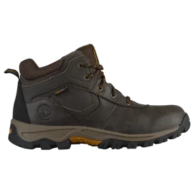 Timberland Boys   Mt. Maddsen Waterproof Mid In Dark Brown