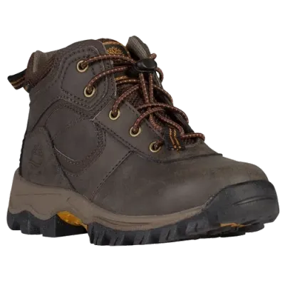 Timberland Boys   Mt. Maddsen Waterproof Mid In Dark Brown