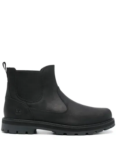 Timberland Mid Britton Road Chelsea Boots In Black