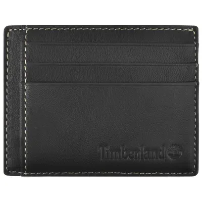 Timberland Milled Card Holder Black