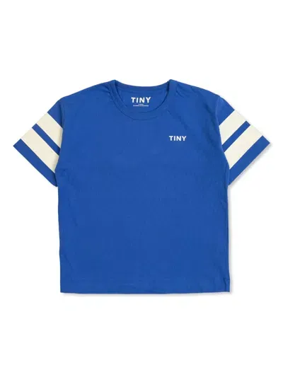 Tiny Cottons Kids' Striped T-shirt In Blue