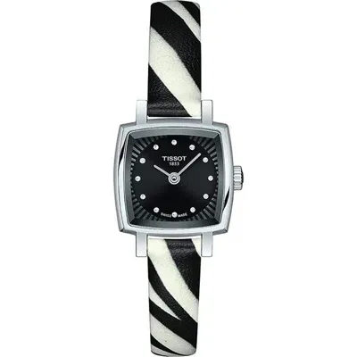 Tissot Lovely Ladies Quartz Watch T058.109.17.056.00 In Two Tone  / Black