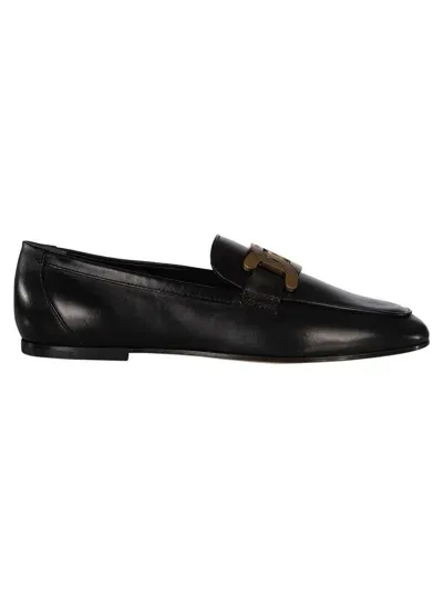 Tod's 79a Loafers In Black