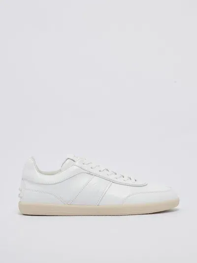 Tod's Allacc. T Cassetta Leggera Sneaker In White